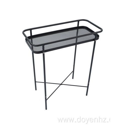 Metal Mesh Plant Stand for Outdoor/Indoor